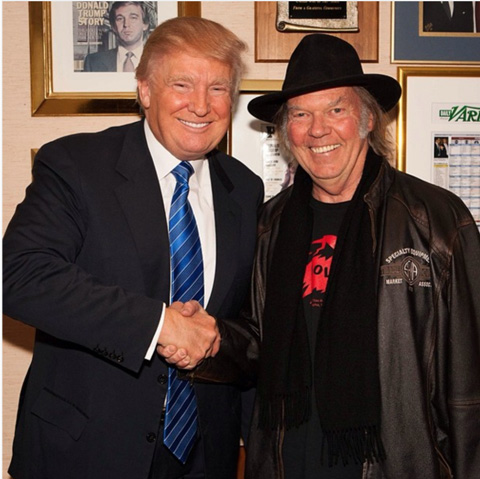 Donald Trump Neil Young