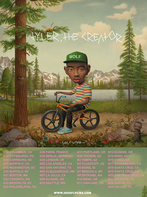Tyler tour