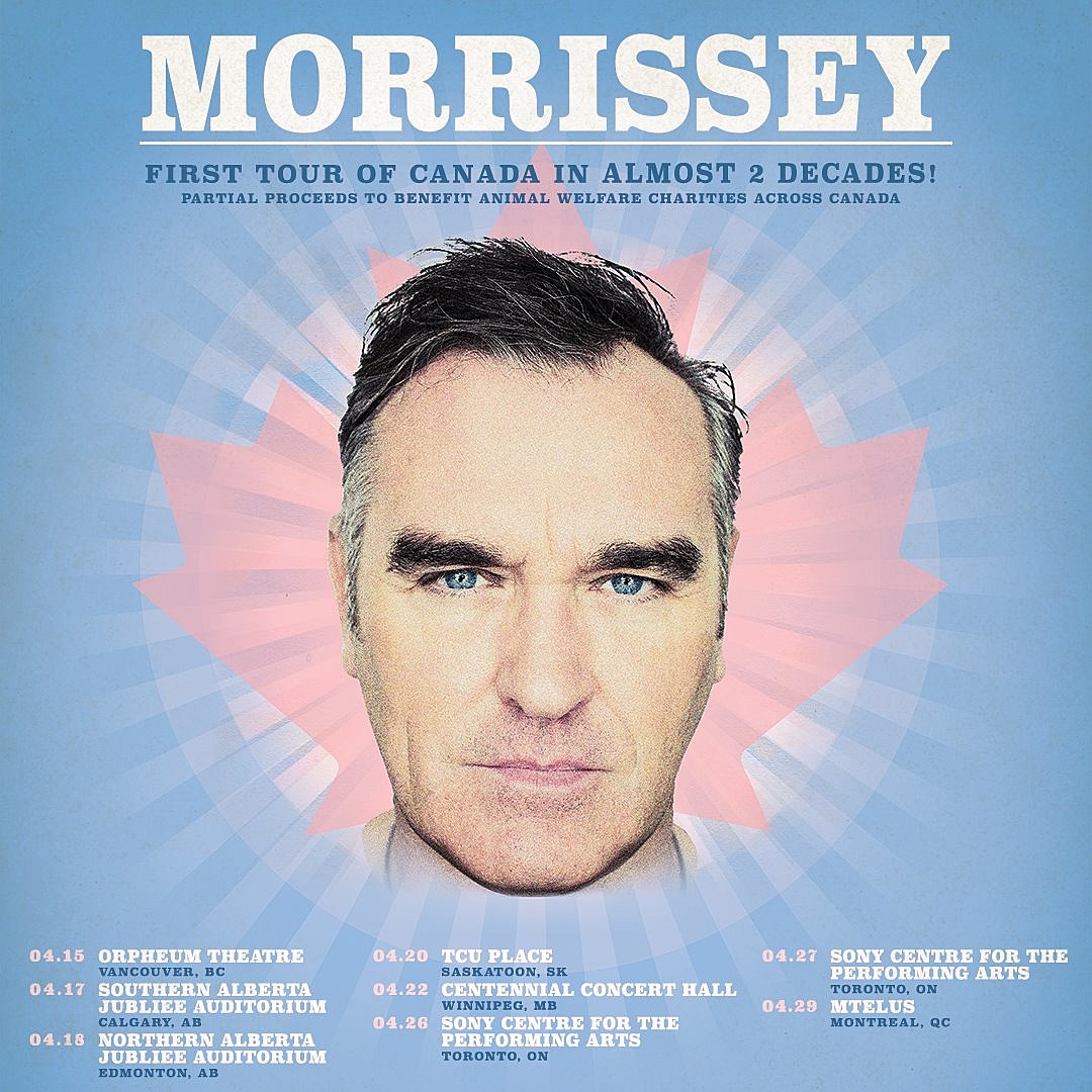 morrissey canadian tour