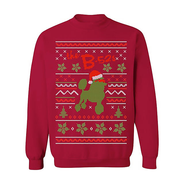 The B-52's: Quiche Lorraine Holiday Faux Sweater