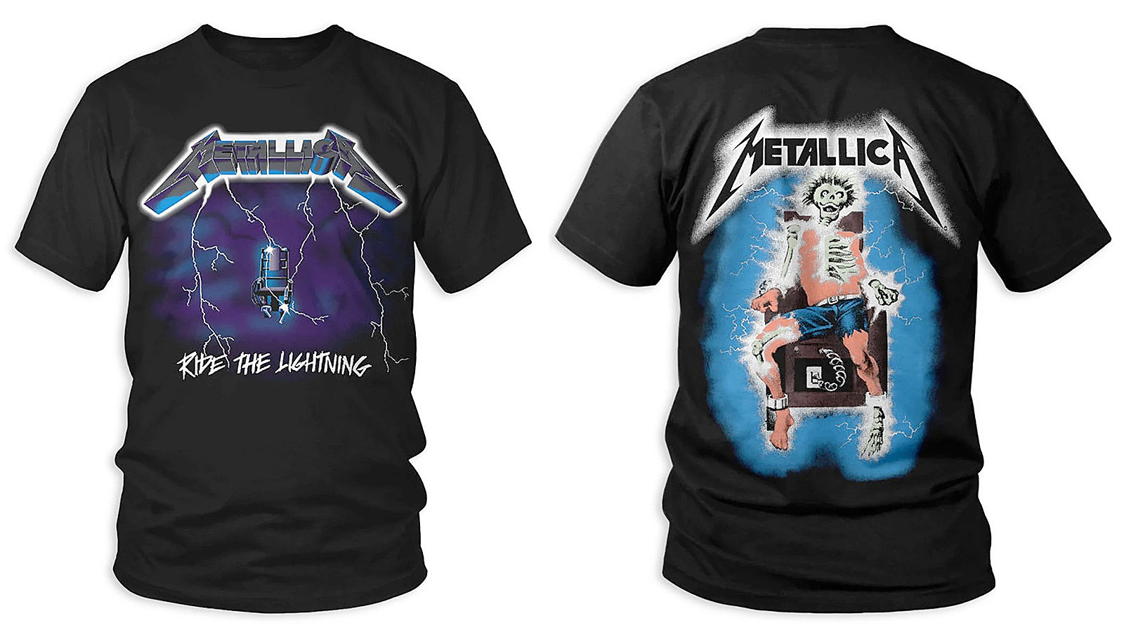 Metallica 'Ride the Lightning' t-shirt