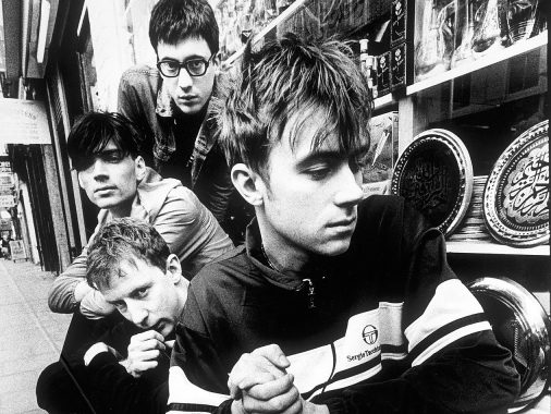 Blur in the '90s (photo via the band)