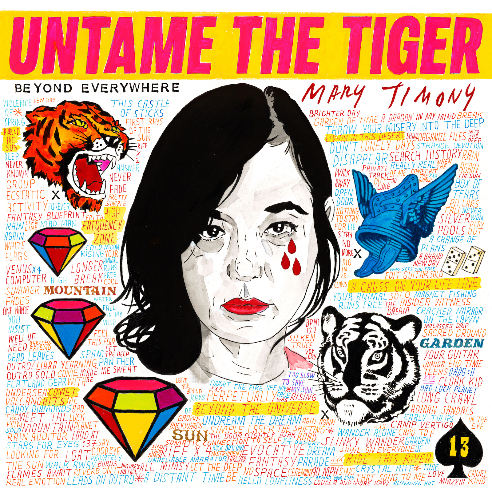 Mary Timony - Untame the Tiger album artwork