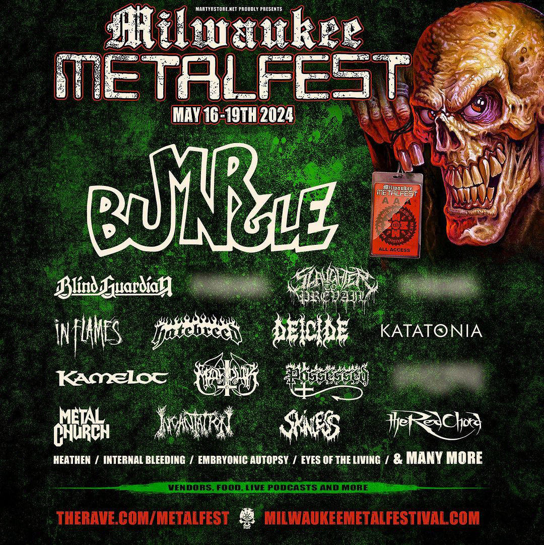 Milwaukee Metalfest 2024 1st wave